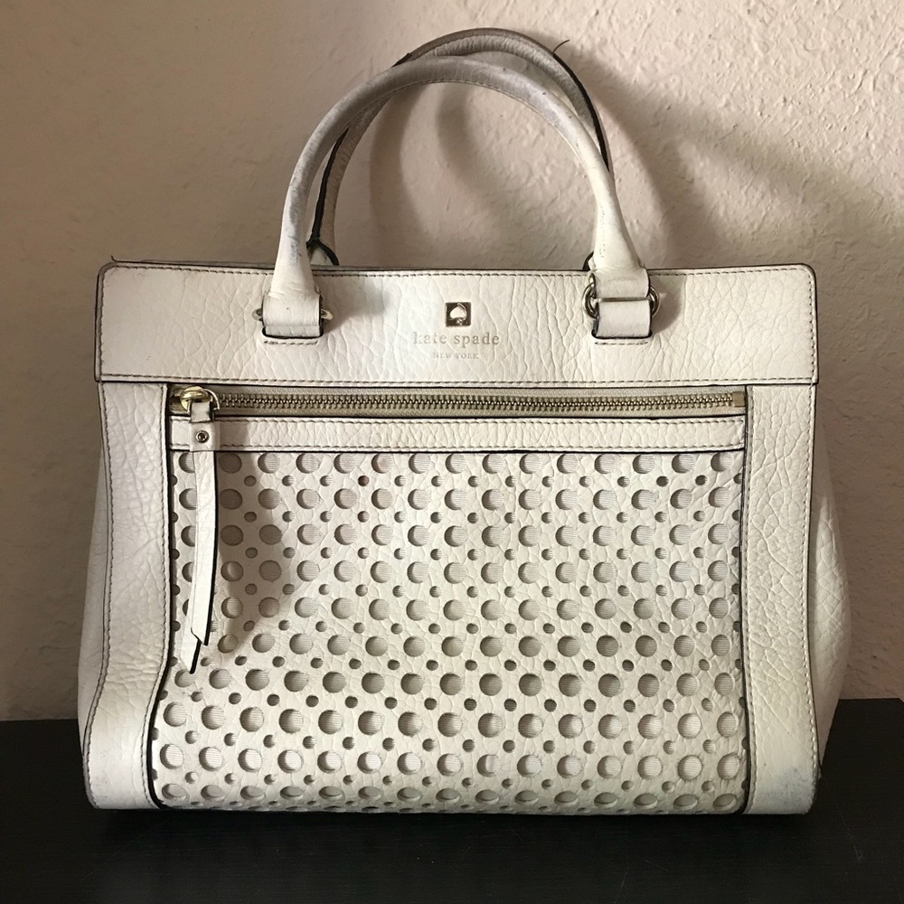SALE!! White Kate Spade Handbag